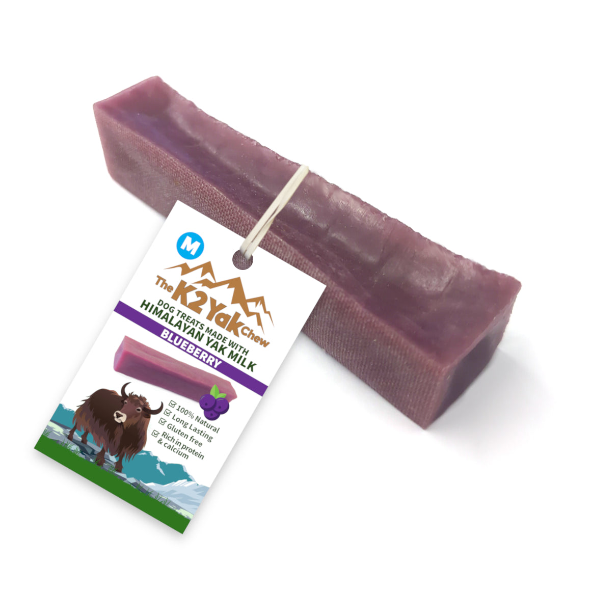 K2 Yak Chew – Blueberry Himalayan Yak Chew (Medium)