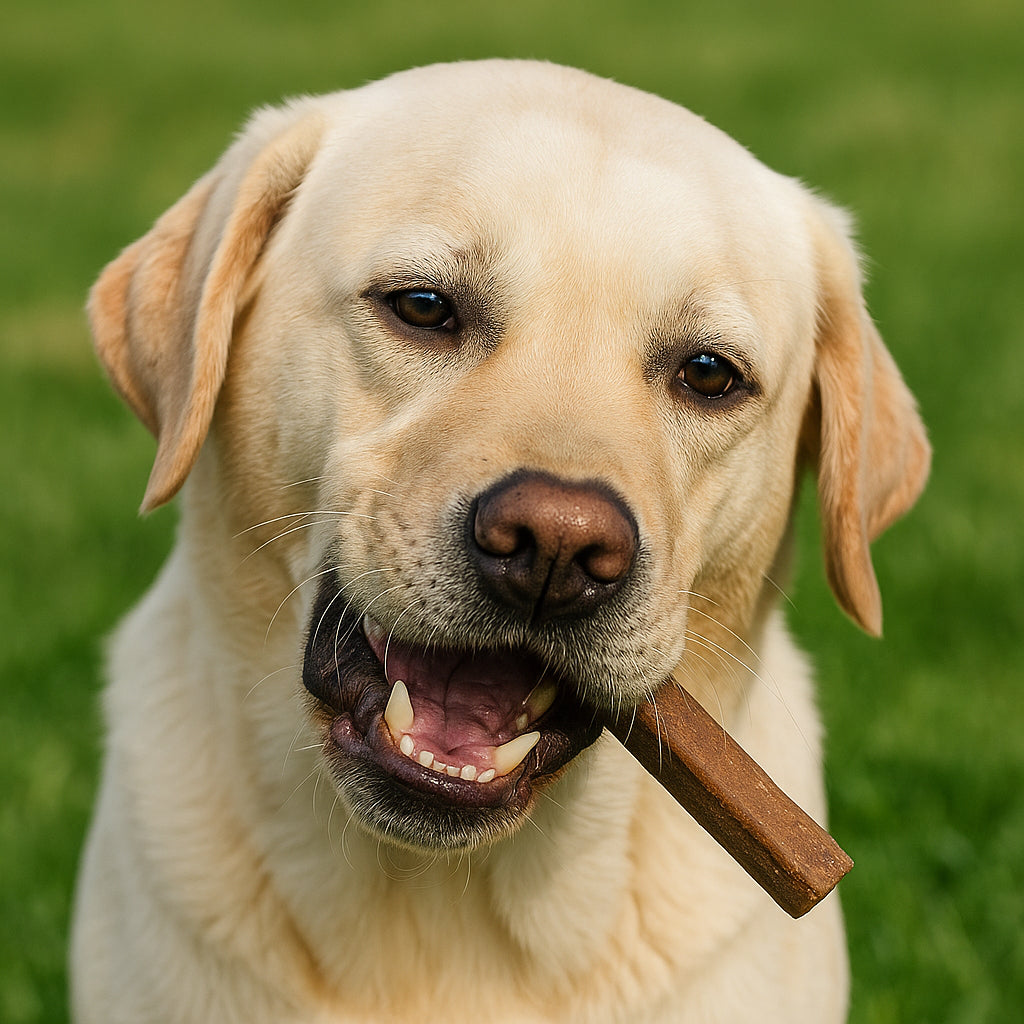 K2 Natural Dog Chews – Cheese & Peanut Butter Sticks, Easily Digestible Treats (3 Pack)