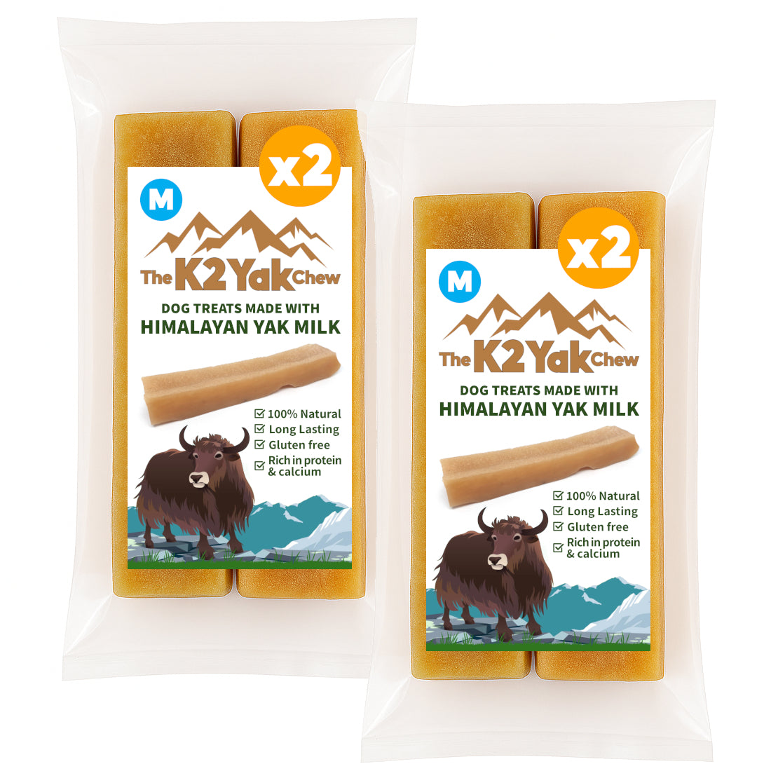 K2 Yak Chew – Original Himalayan Yak Chew (Medium)
