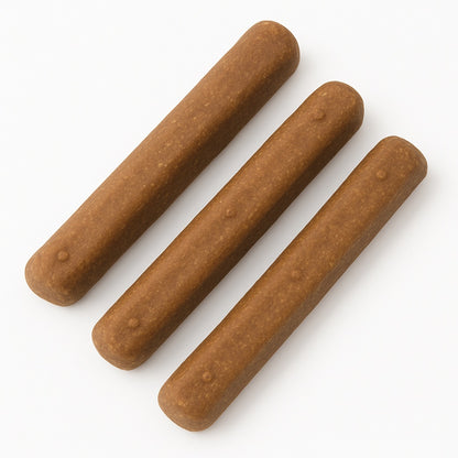 K2 Natural Dog Chews – Cheese & Peanut Butter Sticks, Easily Digestible Treats (3 Pack)
