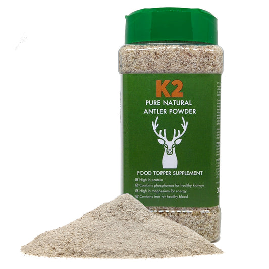 K2 Pure Antler Powder Natural Supplement for Dogs 300g