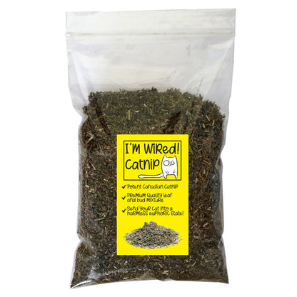 I'm Wired Catnip Dried Leaves & Buds Mixture (bagged)