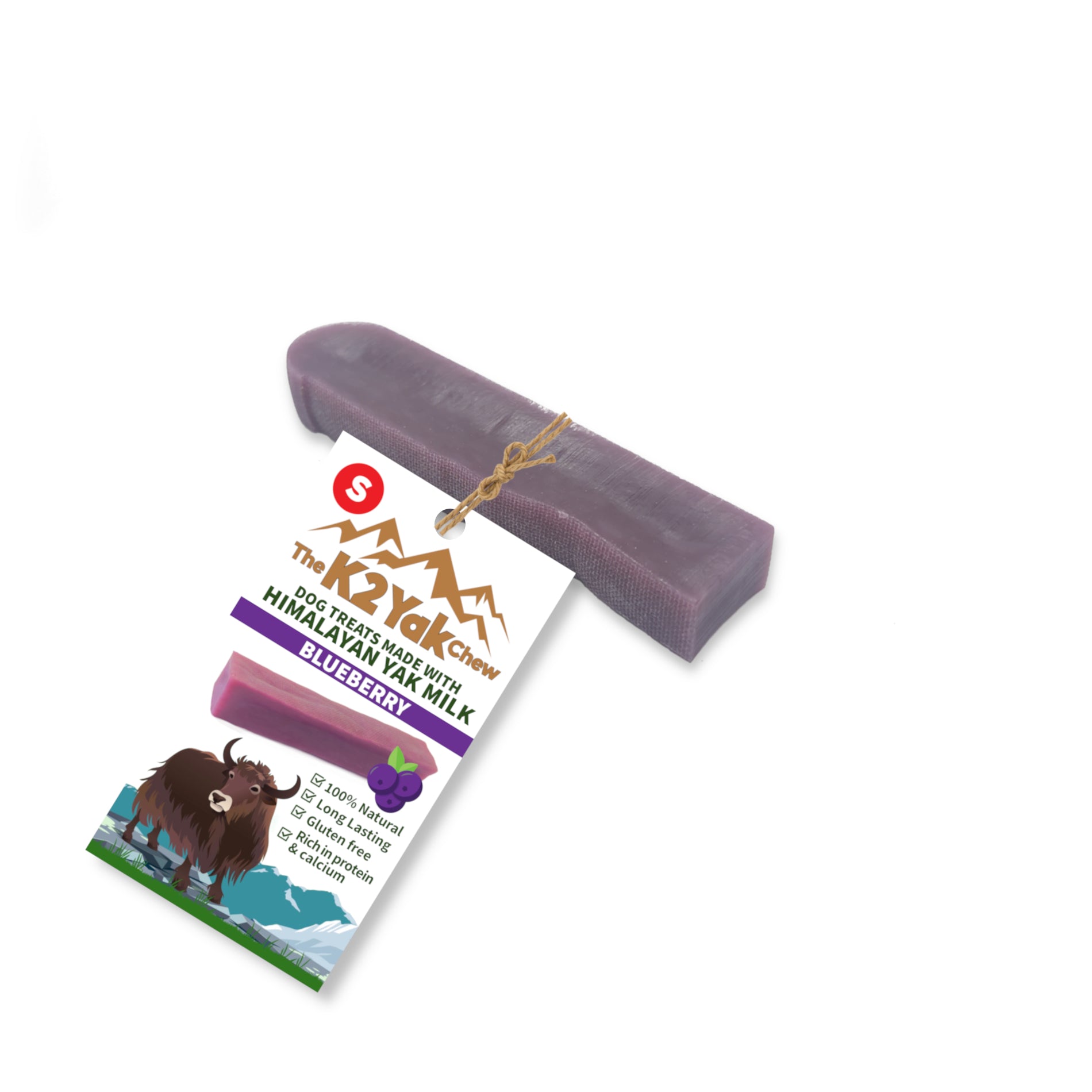K2 Yak Chew – Blueberry Himalayan Yak Chew (Small)