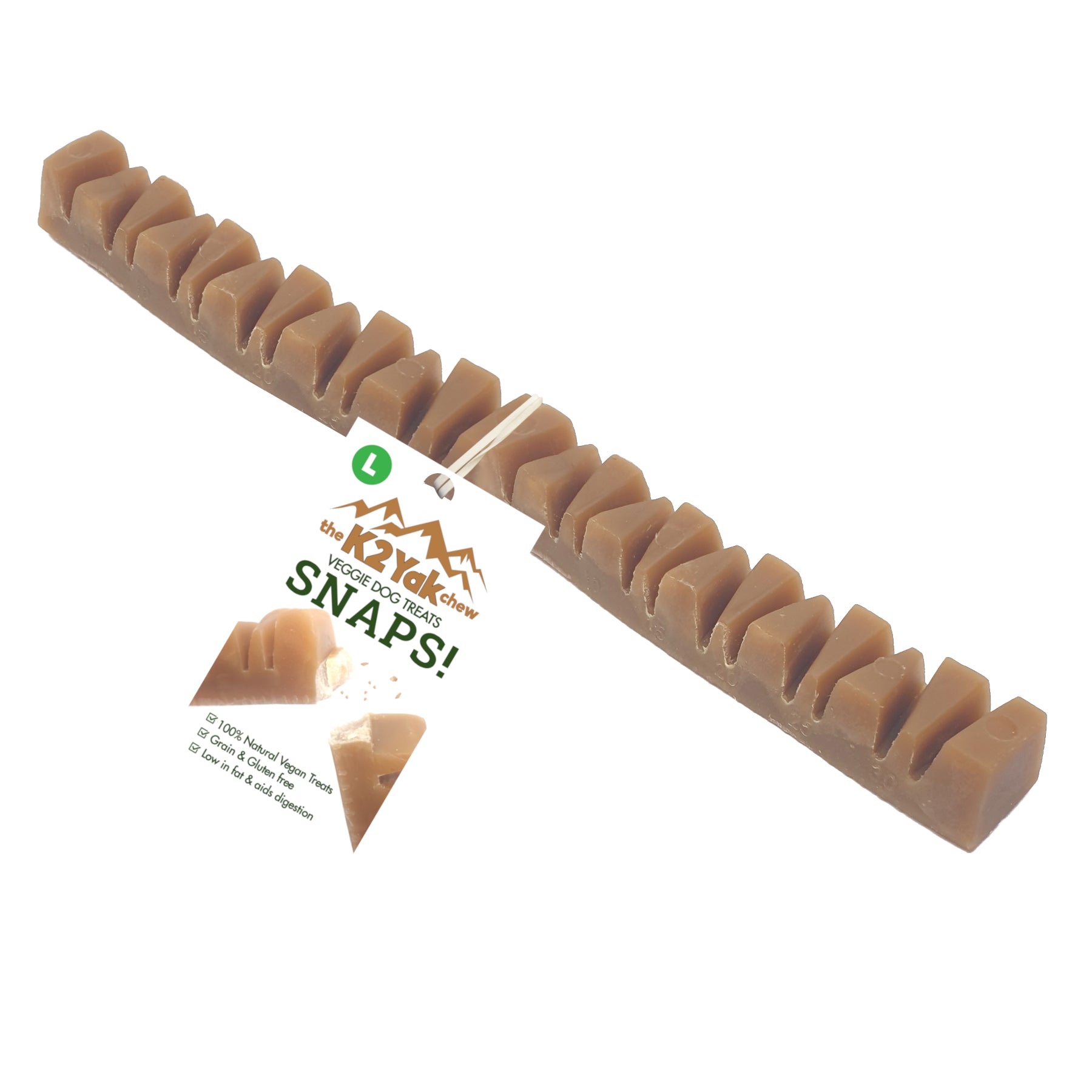 K2 Dog Veggie Treats Peanut Butter 2 Sizes