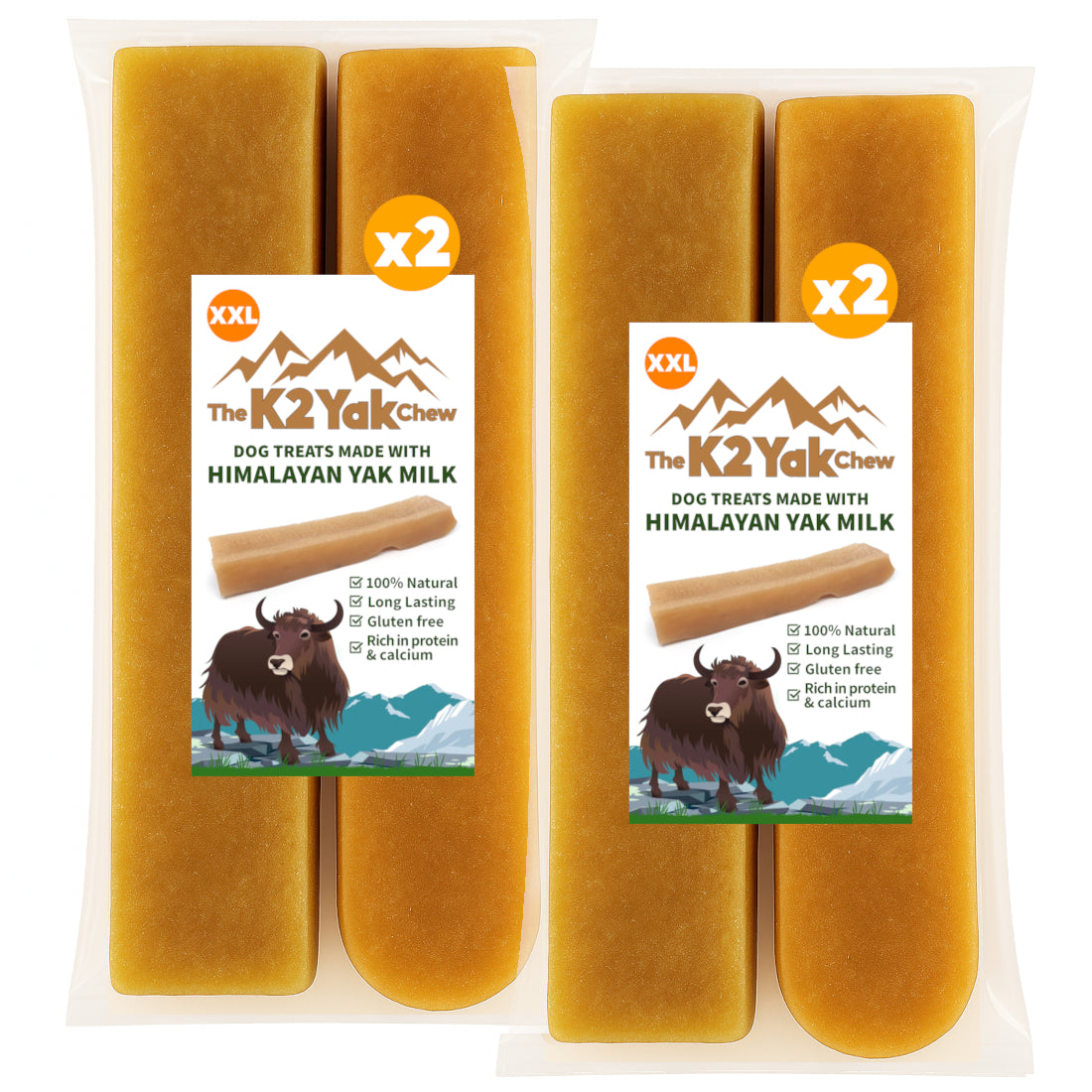 K2 Yak Chew – Original Himalayan Yak Chew (XX-Large JUMBO)