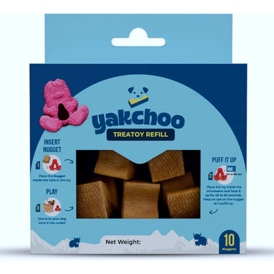 Yakchoo Yak Chew Nugget Refills – 10 Pack Dog Treats 140g