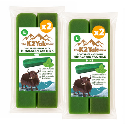 K2 Yak Chew – Mint Himalayan Yak Chew (Large)