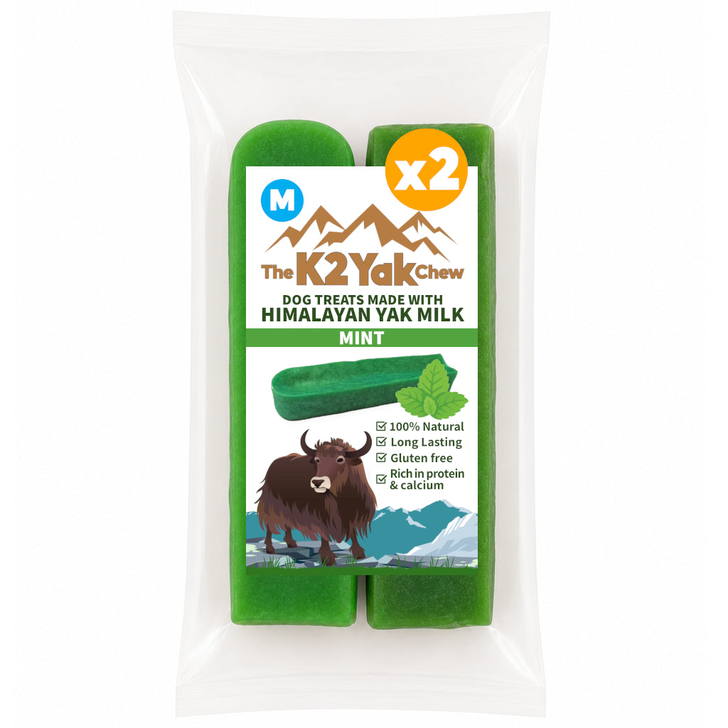 K2 Yak Chew – Mint Himalayan Yak Chew (Medium)