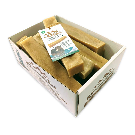K2 Yak Chews Dog Treats Large - Box of 12