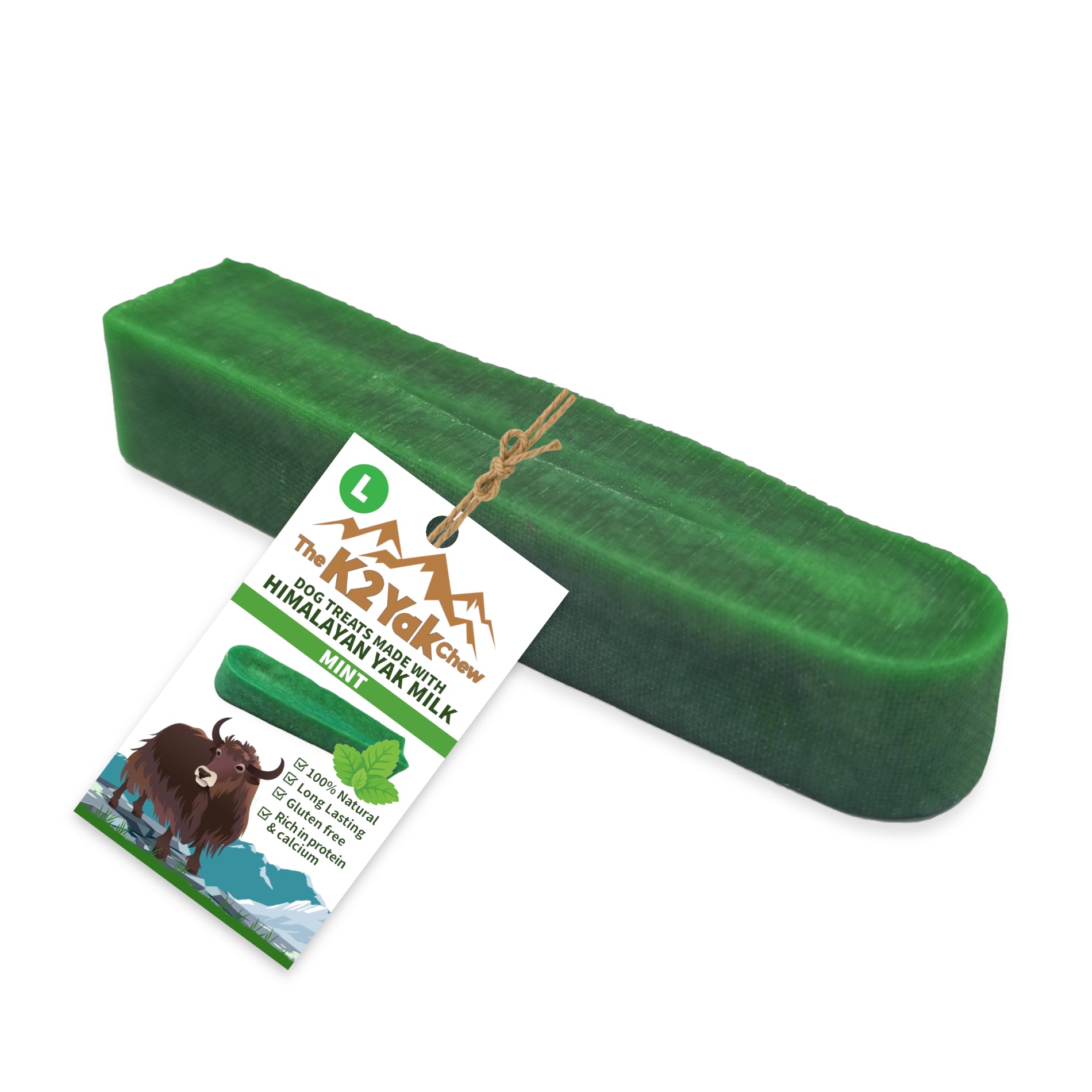 K2 Yak Chew – Mint Himalayan Yak Chew (Large)