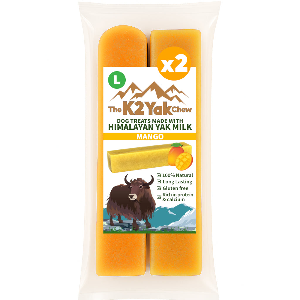 K2 Yak Chew – Mango Himalayan Yak Chew (Large)