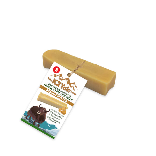 K2 Yak Chew – Peanut Butter Himalayan Yak Chew (Small)