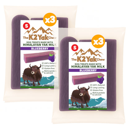 K2 Yak Chew – Blueberry Himalayan Yak Chew (Small)