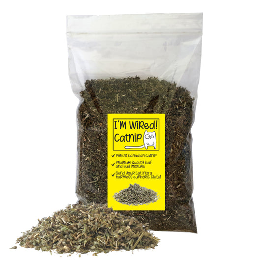 I'm Wired Catnip Dried Leaves & Buds Mixture (bagged)