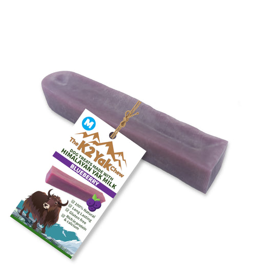 K2 Yak Chew – Blueberry Himalayan Yak Chew (Medium)